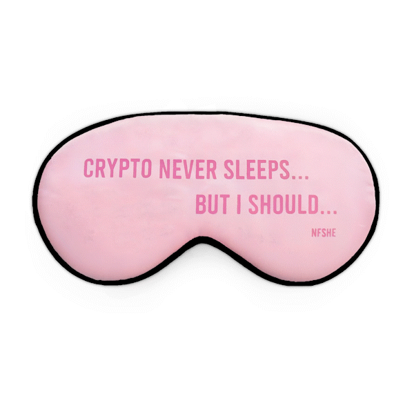Crypto Never Sleeps But I Should NFT Cover Gif
